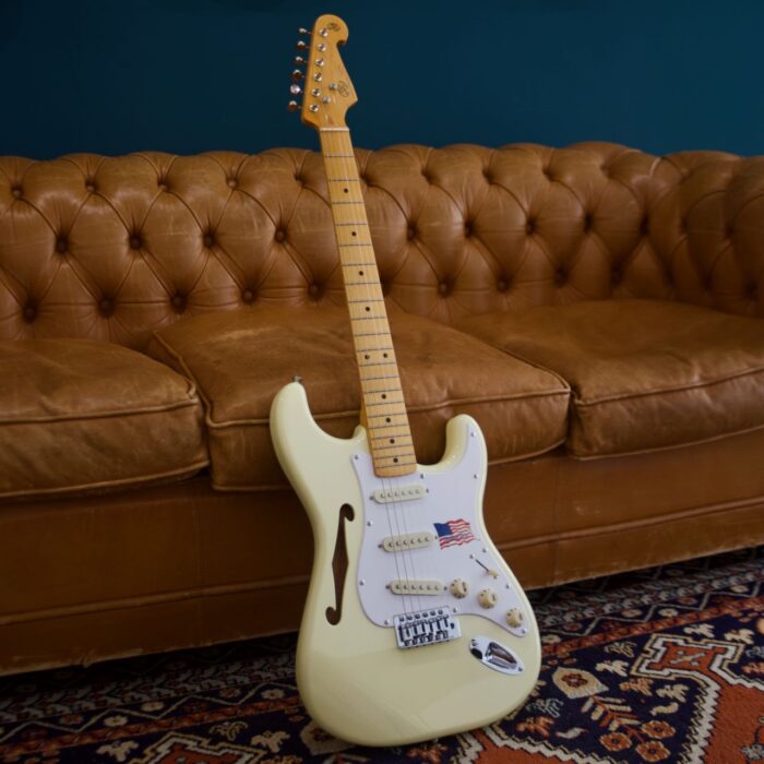 Guitarra SX SST VINTAGE WHITE