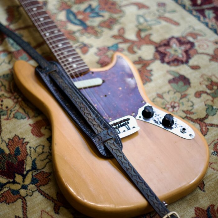 Correa Thunder Leather Straps Black