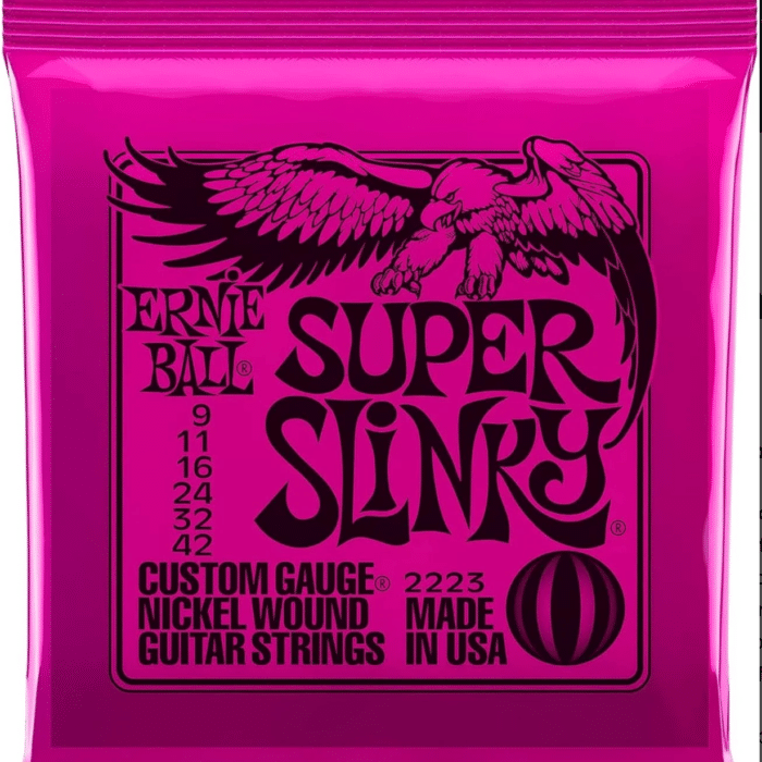 Cuerdas de Eléctrica ERNIE BALL 2223 SUPER SLINKY