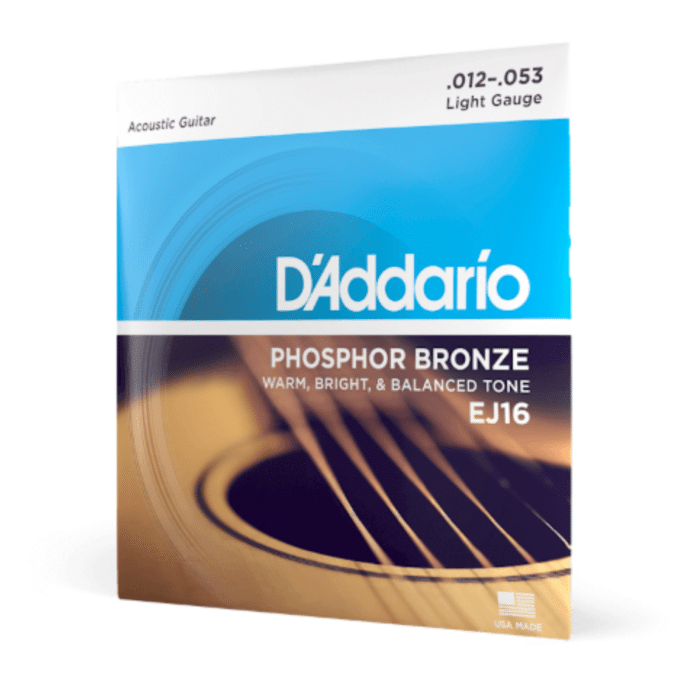 Cuerdas de Acústica D’addario 12/53 PB (EJ16)