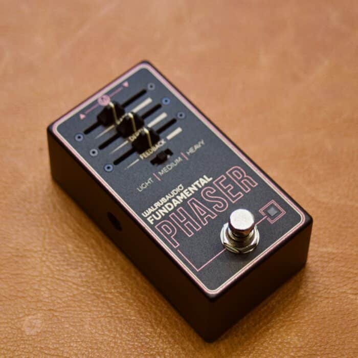 Walrus Audio Fundamental Series Phaser - pedal de modulación analógico para guitarra eléctrica