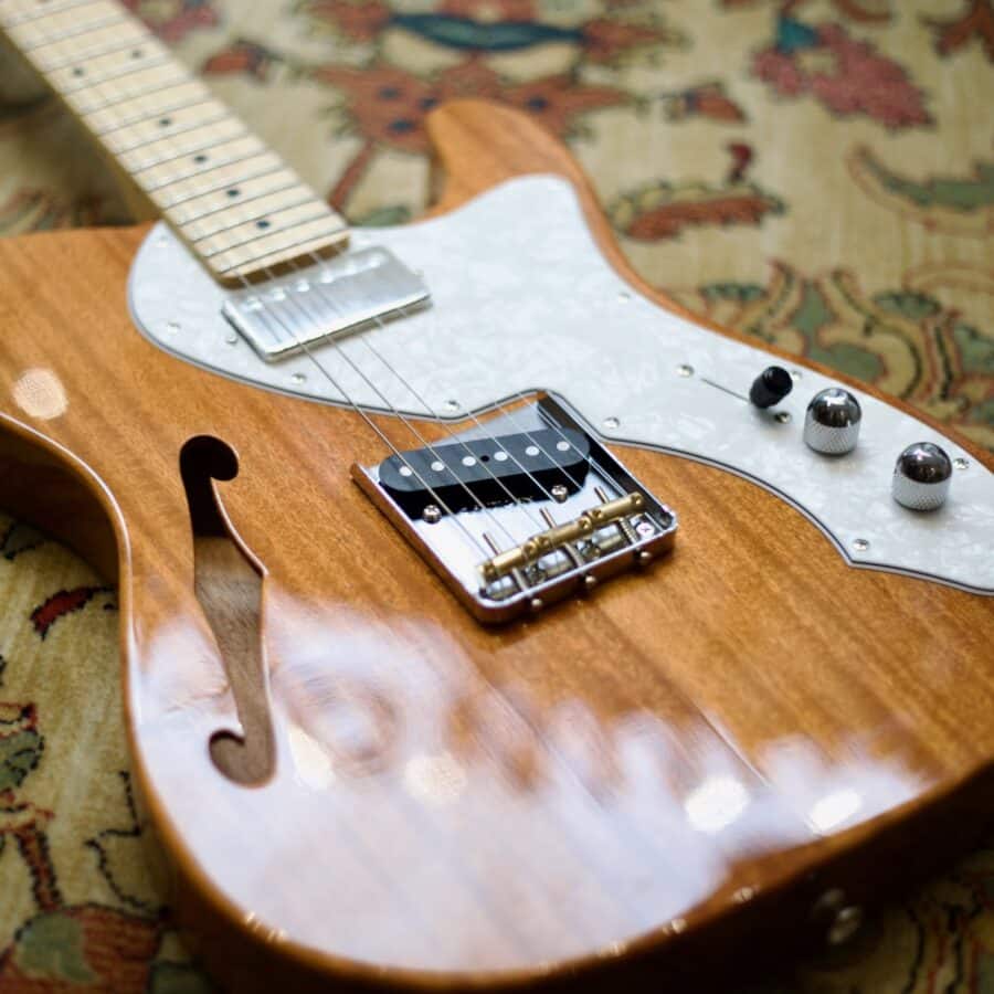 Guitarra FGN NTE110MMHT telecaster Thinline - Imagen 7